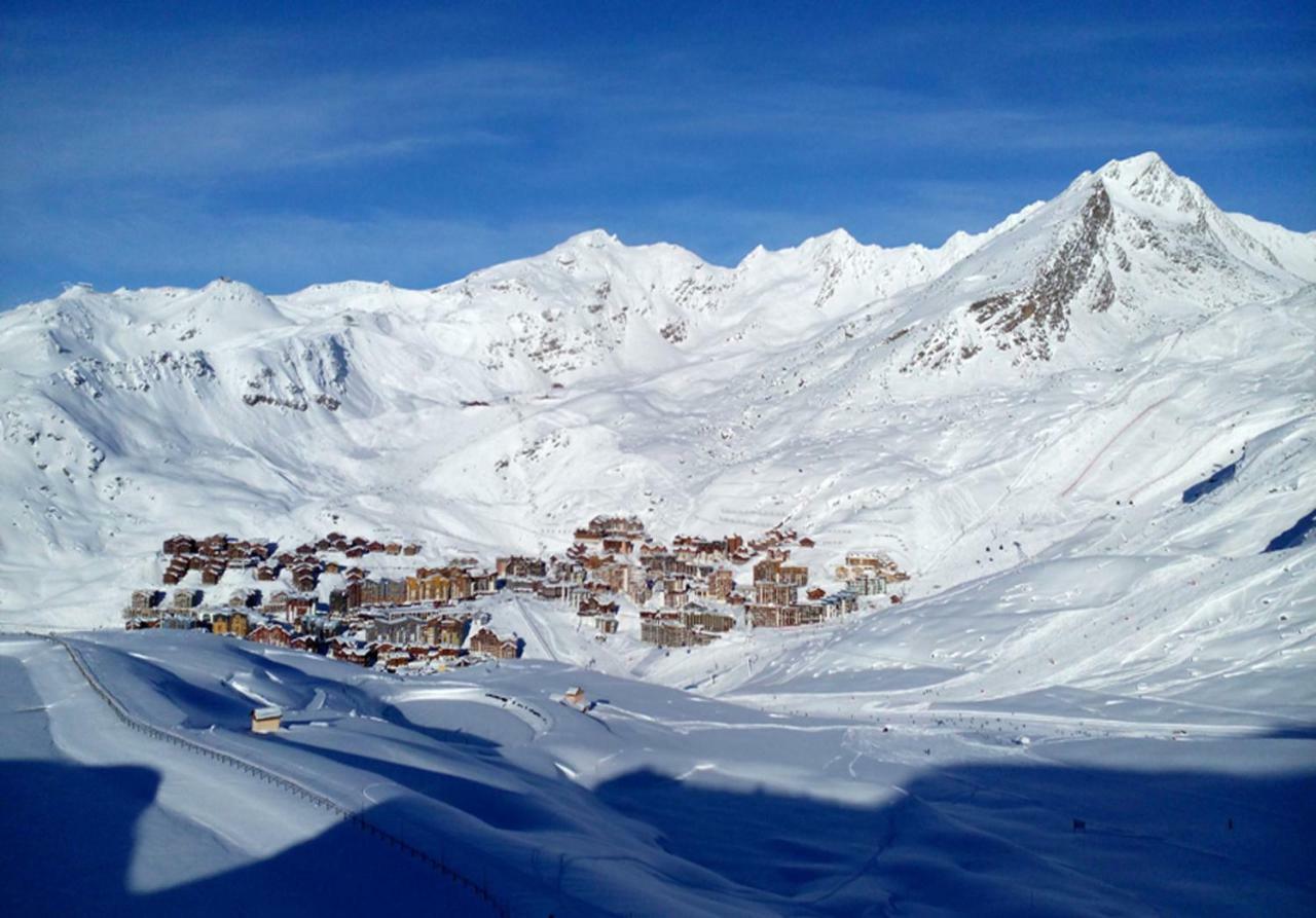 Dernier Etage Avec Vue Sur Les Montagnes Emplacement Exceptionnel Au Coeur De Val Thorens Ski Aux Pieds Prestations Incluses Exterior photo
